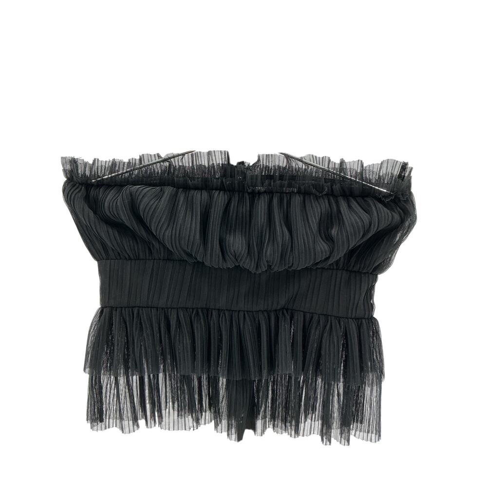 Lovers And Friends 'Barlow' Black Polyester Top Size S - Picture 2 of 4